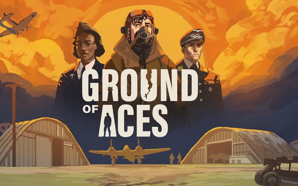 33bitsES's tweet card. En el acceso anticipado de Ground of Aces tenemos que reconstruir y gestionar nuestro propio aeródromo militar durante la II Guerra Mundial.