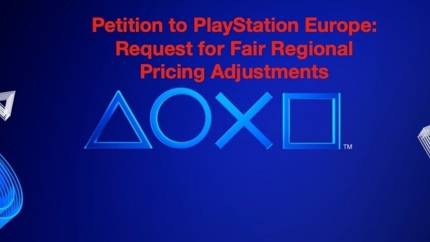 MiguelSeara's tweet card. Petition to PlayStation Europe: Request for Fair Regional Pricing Adjustments