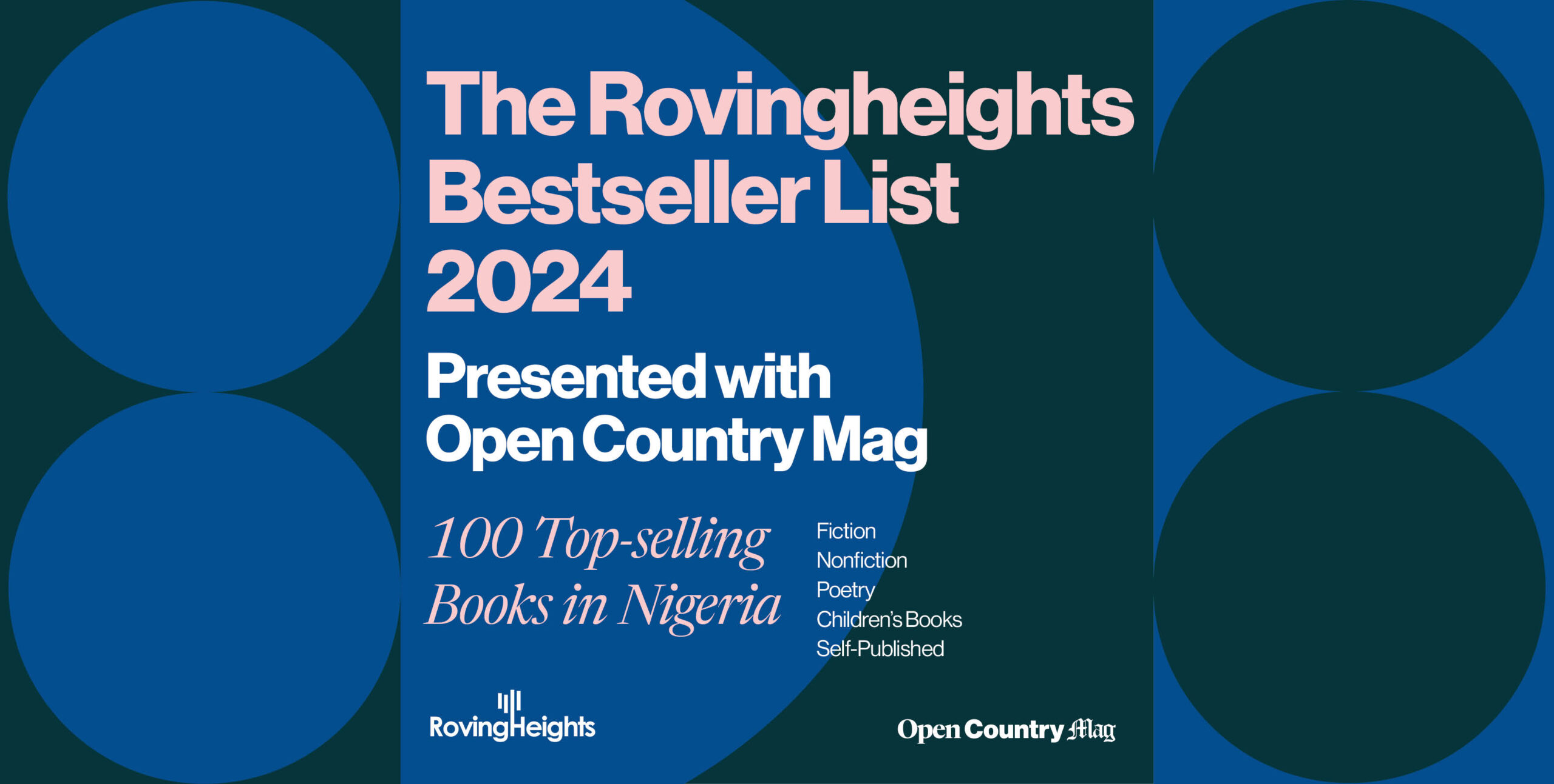 Otosirieze's tweet card. The 2024 Rovingheights Bestseller List: Presented with Open Country Mag: breaking down the 100 top-selling books in Nigeria.