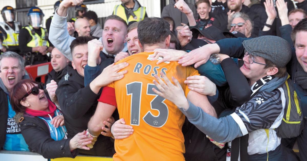 DavidLee_BM's tweet card. Over the past two seasons, a Maidenhead United victory has rarely been marked without Craig Ross bounding over to the Bell Street end and throwing himself into the arms of the York Road faithful....