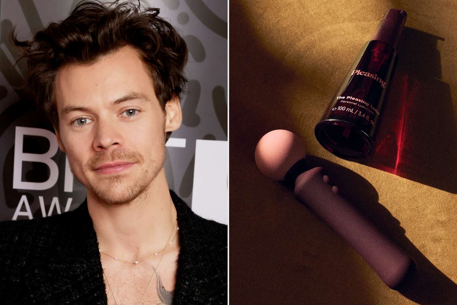 centralhshq's tweet card. Harry Styles' brand Pleasing expands into the sexual wellness category with Pleasing Yourself, which includes a vibrator and lubricant.