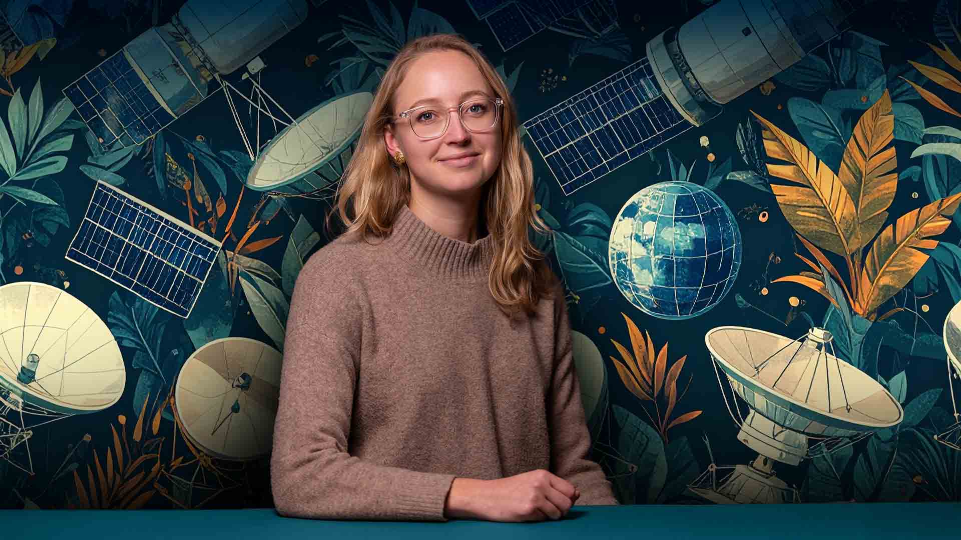 SCAI_ASU's tweet card. Researcher creates new advanced AI tools that turn satellite data into real-world insights for farming, industry and education.