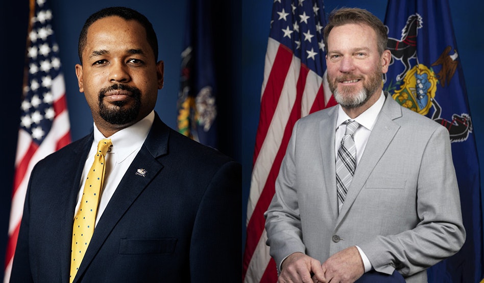 CBTmag's tweet card. State Sens. Dan Laughlin and Sharif Street introduced the bipartisan proposal to reform the commonwealth’s laws for those 21 and older.