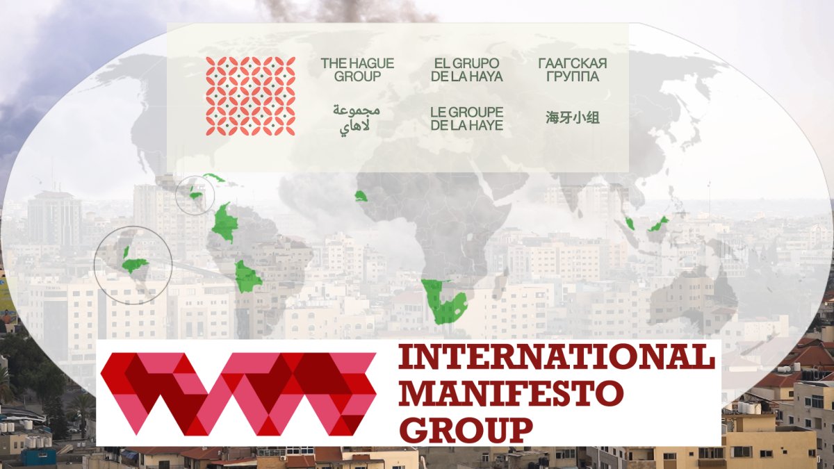 imanifestogroup's tweet card. We call on these governments to realise that it is their acts, of omission and commission, that continue to fuel genocide in Gaza. We say to these governments: You must stop the genocide now. You...