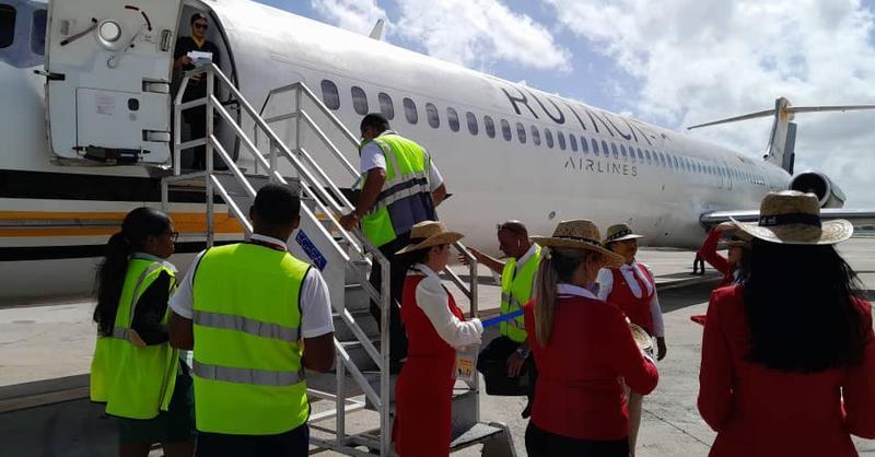 14ymedio's tweet card. Rutaca Airlines inauguró el viernes su conexión La Habana-Valencia y Turpial Airlines iniciará el próximo 28 Caracas-Varadero