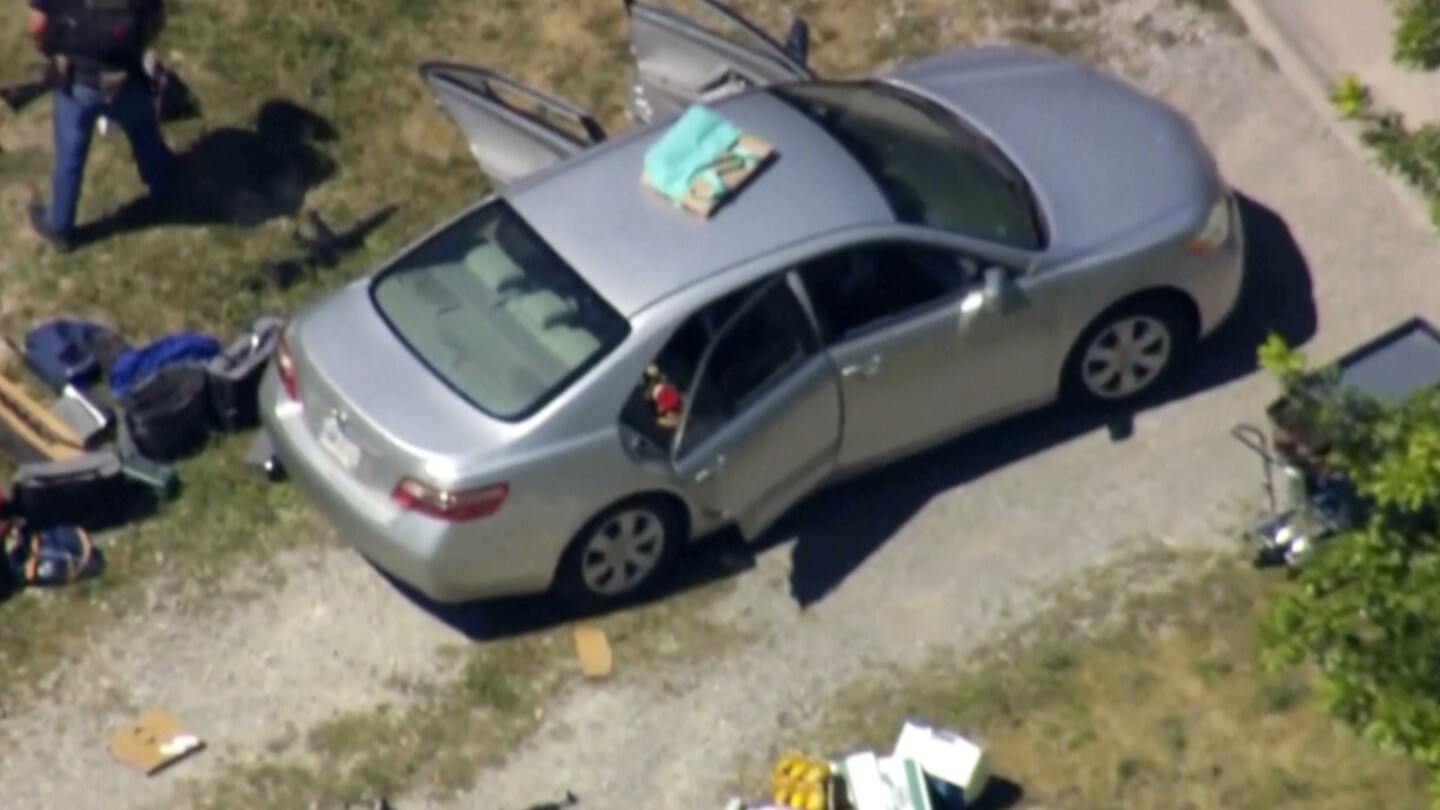 Liberal_Lady5's tweet card. Authorities say man who shot and wounded three Ohio police officers in an ambush used a high-powered rifle and his vehicle filled with weapons.