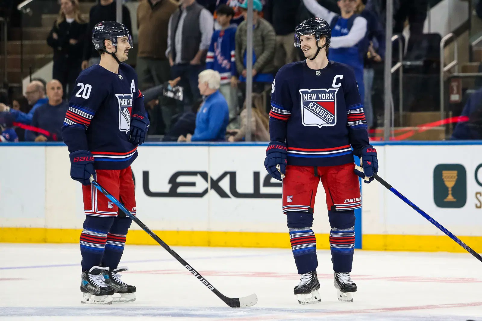 Derek_Lee27's tweet card. Take a glance at the Ducks' roster and you might think you're looking at an old New York Rangers roster. Well, that's partially true. Four former Blueshirts are now part of the Ducks organization...