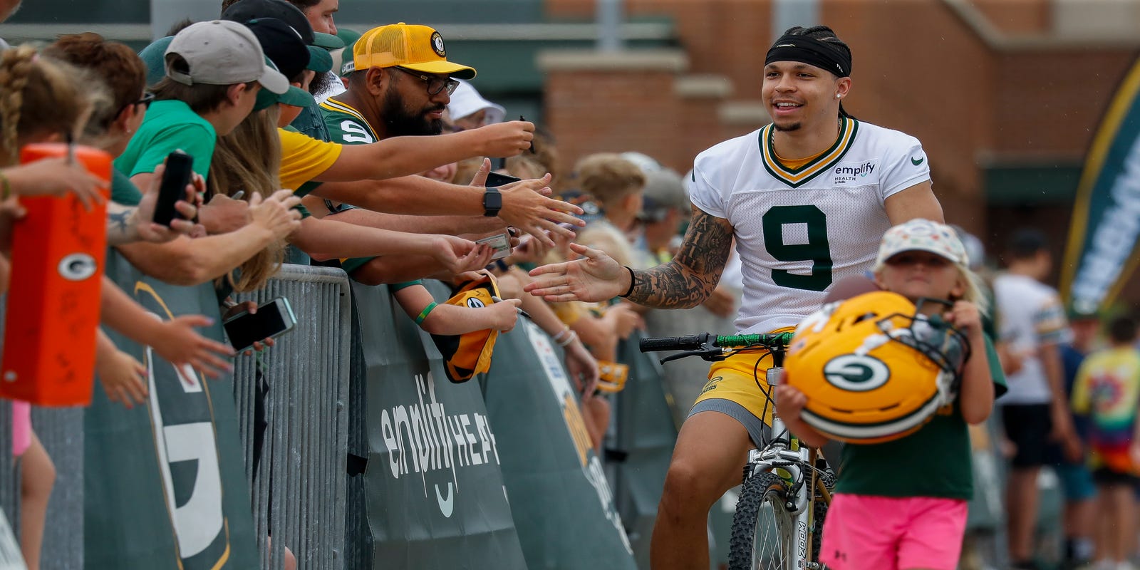 PGPackersNews's tweet card. Christian Watson is recovering quickly from his ACL injury, but the Packers will be cautious.
