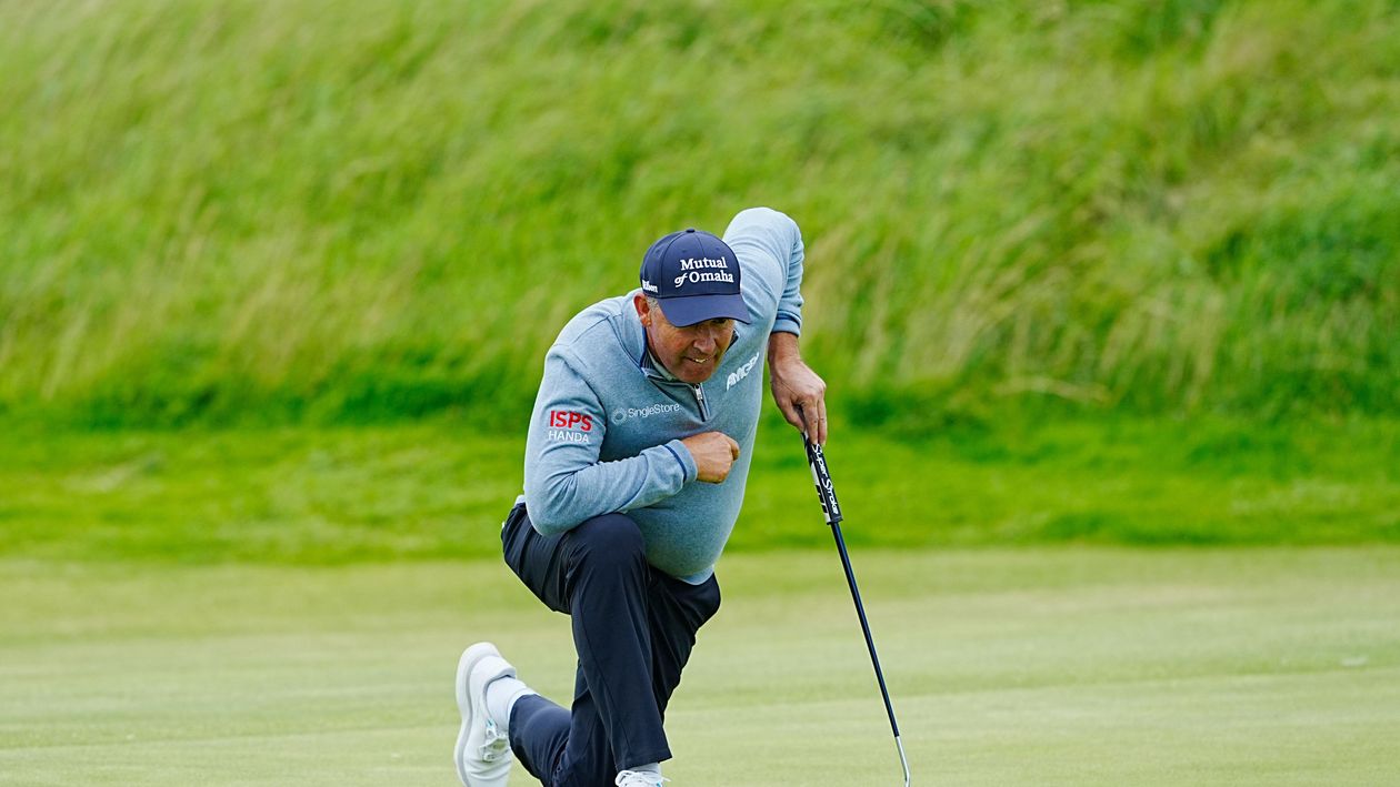 MattCooperGolf's tweet card. Matt Cooper goes a little bit Scottie Scheffler and ponders the meaning of it all on day one of the Open Championship.