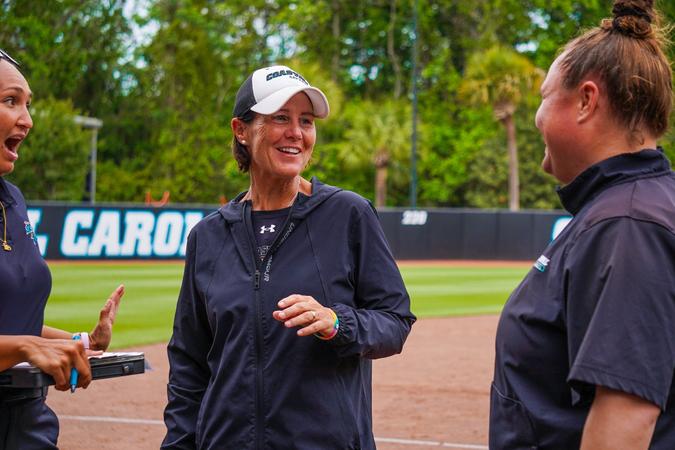 CoastalSoftball's tweet card. CONWAY, S.C. – Coastal Carolina softball head coach Kelley Green announced the addition of five transfer student-athletes to the 2025 fall roster on Thursday afternoon.