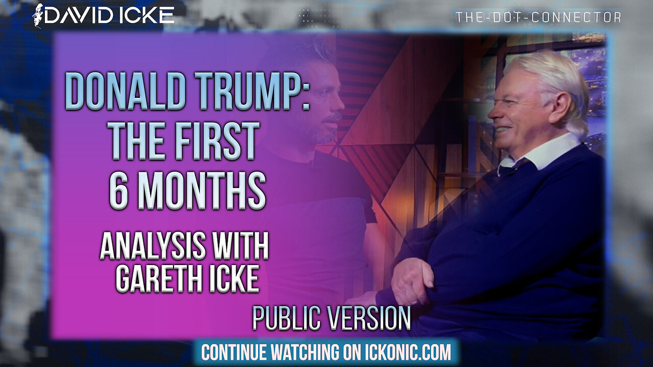 BremsHarald's tweet card. We have a special show this week on The Dot Connector which captures a conversation between David and son, Gareth Icke, analyzing the first six months of Donald Trump's second term as U.S. President.