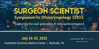 VanderbiltENT's tweet card. Conference assembling otolaryngology residents, fellows, and early career faculty to focus on keys to research success.