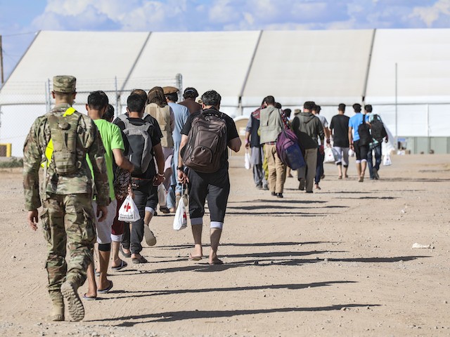 TopNewsbyCPAC's tweet card. The Trump administration is awarding $1.26 billion to build the nation’s largest deportation detention center at Fort Bliss.