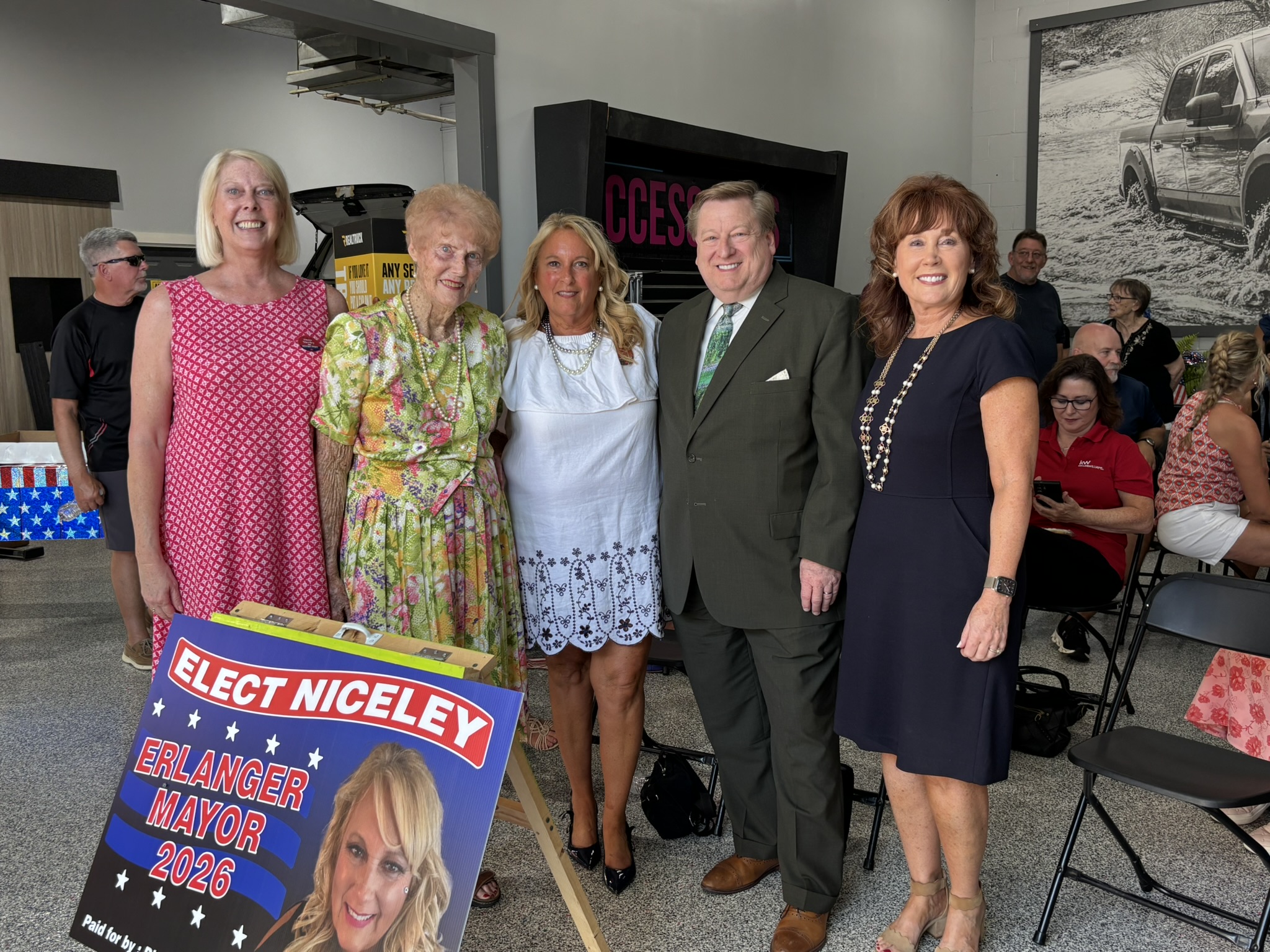Linknky's tweet card. Erlanger City Councilmember Diana Niceley announced the beginnings of her campaign this week for a run as Erlanger's mayor.