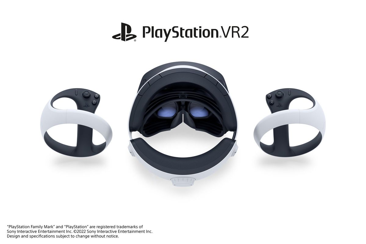 HapticsDev's tweet card. PlayStation VR2 uses entirely redesigned controllers built for virtual reality.