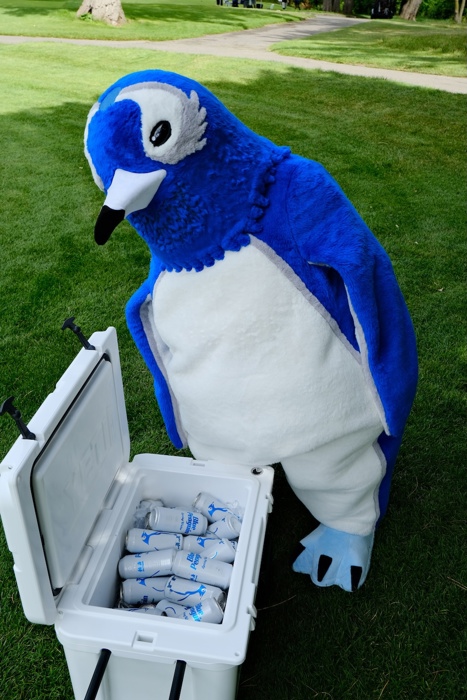 BevNET's tweet card. Toronto, ON — Blue Penguin, the newly launched Canadian spring water brand known for its naturall...