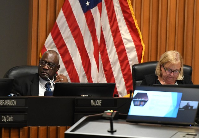 savage_esquire's tweet card. The letter states that residents, advocacy groups, and city employees allege that Nebb and her staff have engaged in a disturbing pattern of misconduct including alleged destroying of records.