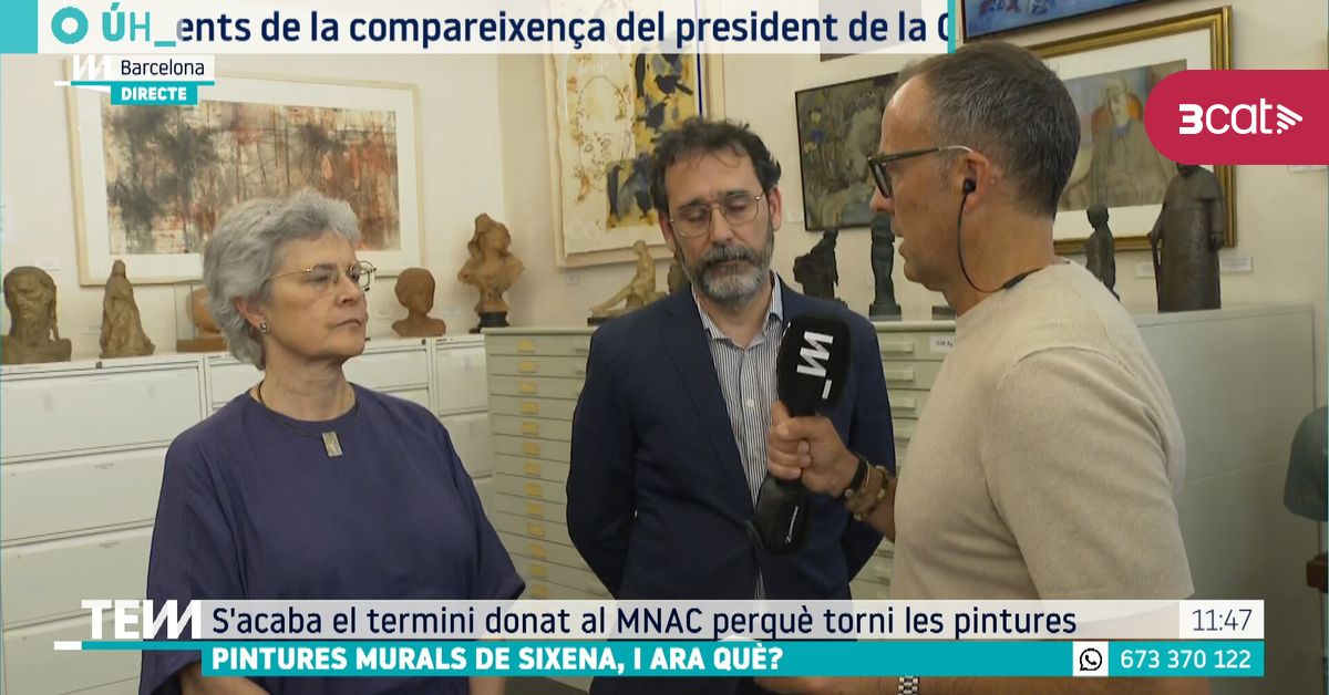 FundacioCCC's tweet card. Aquest dijous 26 de juny s'acaba el termini de 20 dies que va donar el Tribunal Suprem al MNAC perquè retorni voluntàriament el conjunt pictòric romànic al monestir de Santa Maria de Sixena. El...