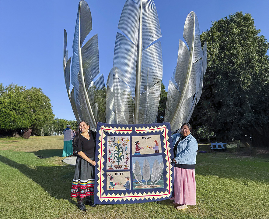 navajotimes's tweet card. What began as a tweet and a shared memory has grown into an international friendship built on mutual struggle, compassion and Indigenous solidarity.