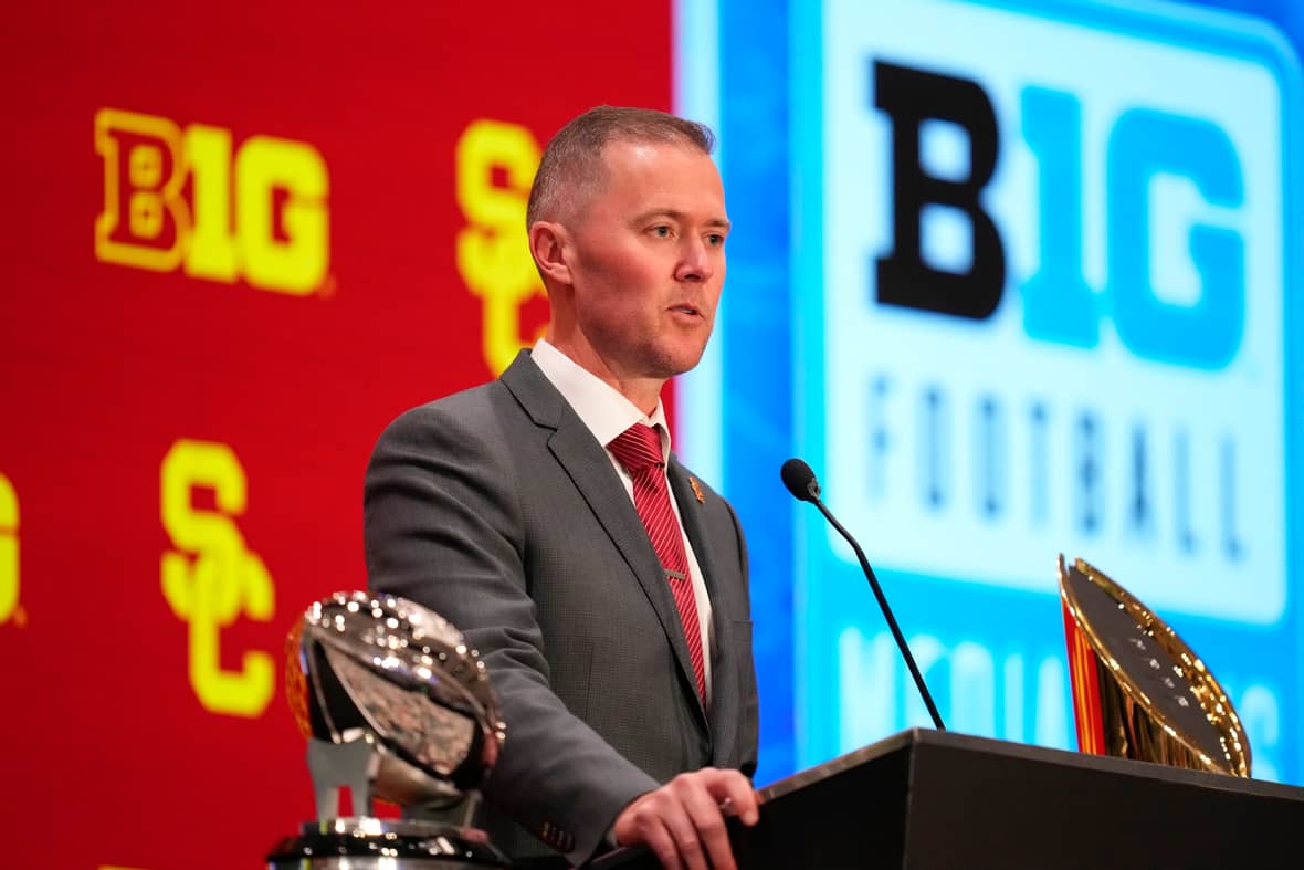 RyanDyrudLAFB's tweet card. LAFB was live and in person at Big Ten Media Days, where there was plenty happening with the USC Trojans.