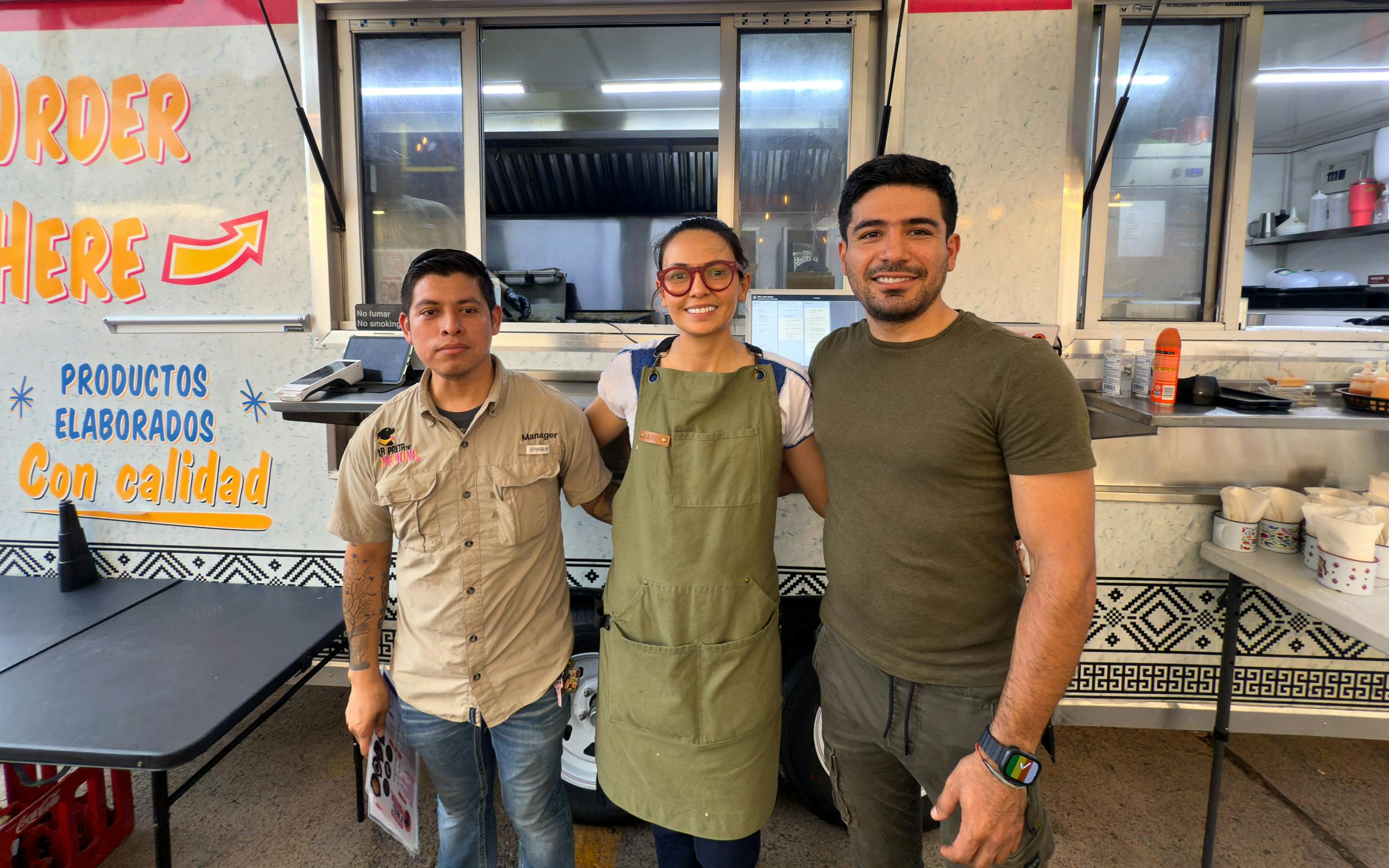 TacoTrail's tweet card. Alejandra Cavazos took a cue from her pup’s attitude to bring a menu of strong and bold flavors to her taco trailer, La Prieta Mamona, in McAllen.