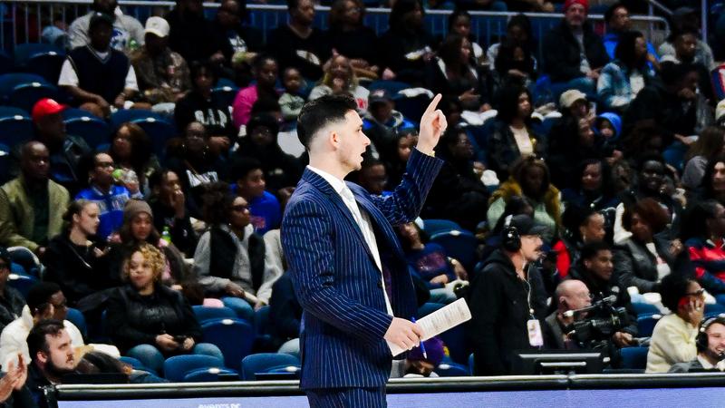 hupirates_mbb's tweet card. HAMPTON, Va. (June 5, 2025) … After an offseason of a promotion and title change, Hampton's Greg Fahey has been selected to participate in the 2025 TopConnect Basketball Symposium. This prestigious...