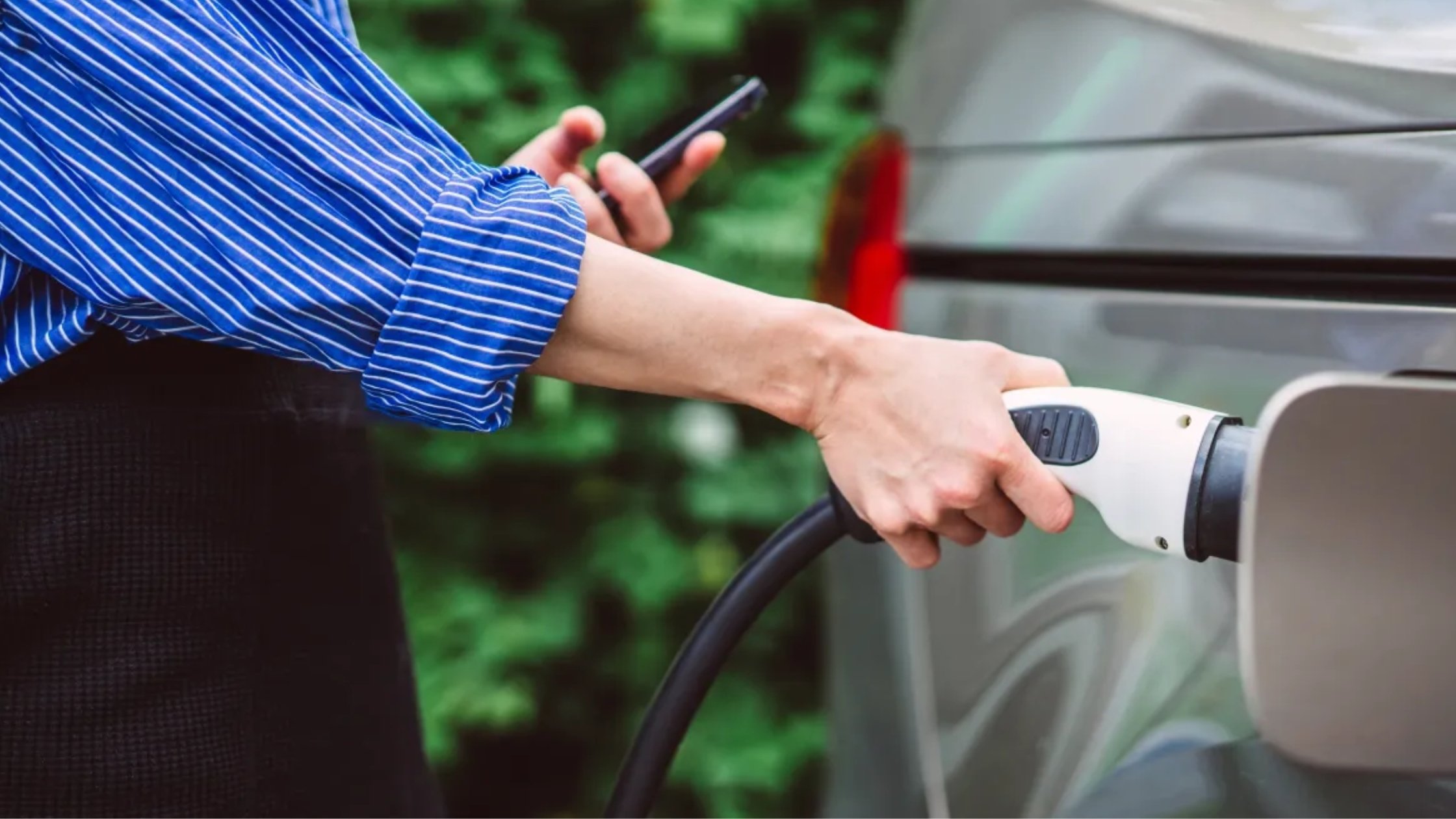 GEConsumers's tweet card. Rhode Islanders: Oppose new electric vehicle registration fees, which could hinder EV adoption and undermine climate goals. Contact your legislators to voice your concerns.
