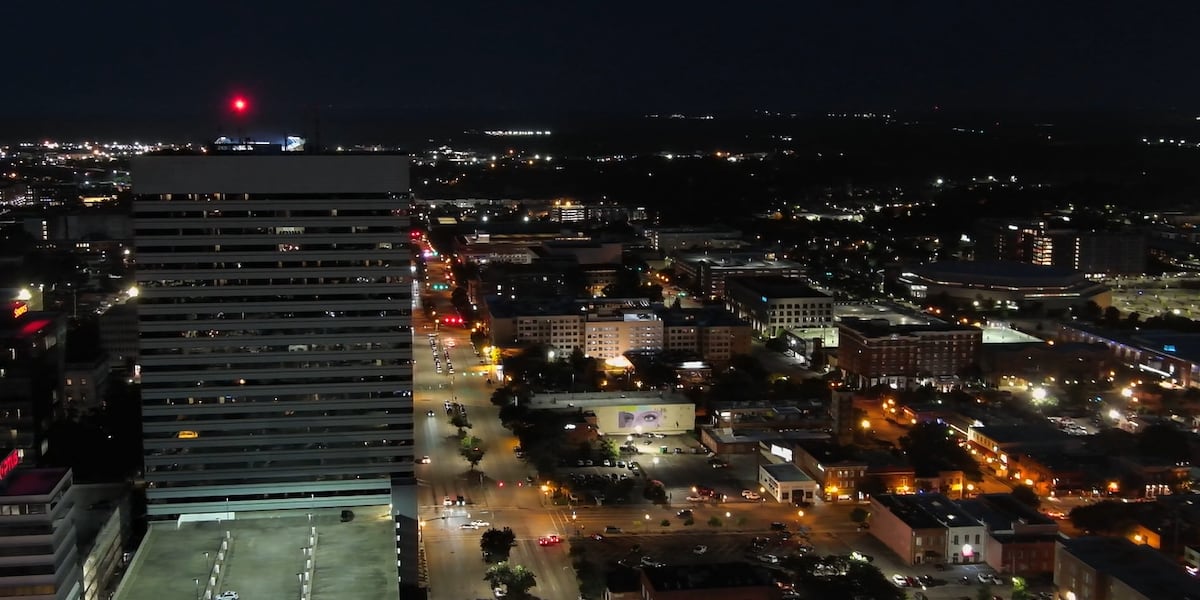 tripprochesc's tweet card. One Columbia student has a vision to illuminate the skies over the city with an LED display.