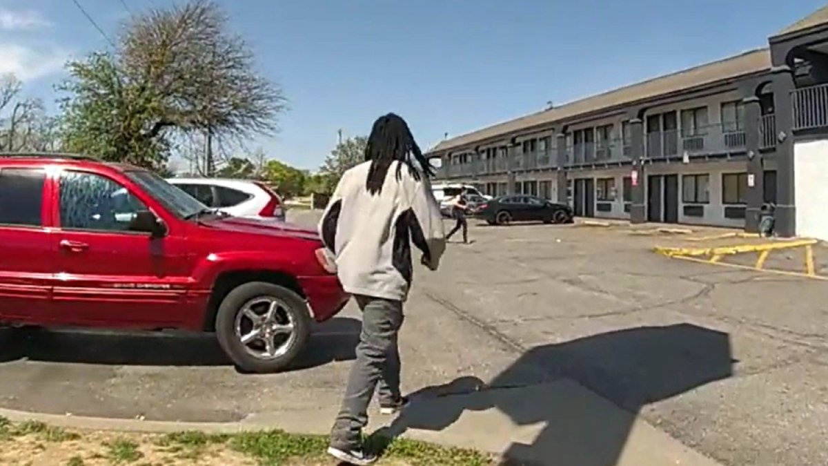 Erin_Christy's tweet card. 2 News obtained a second set of videos in a recent jaywalking case, where the suspect was injured when an officer failed to put a patrol car in park.