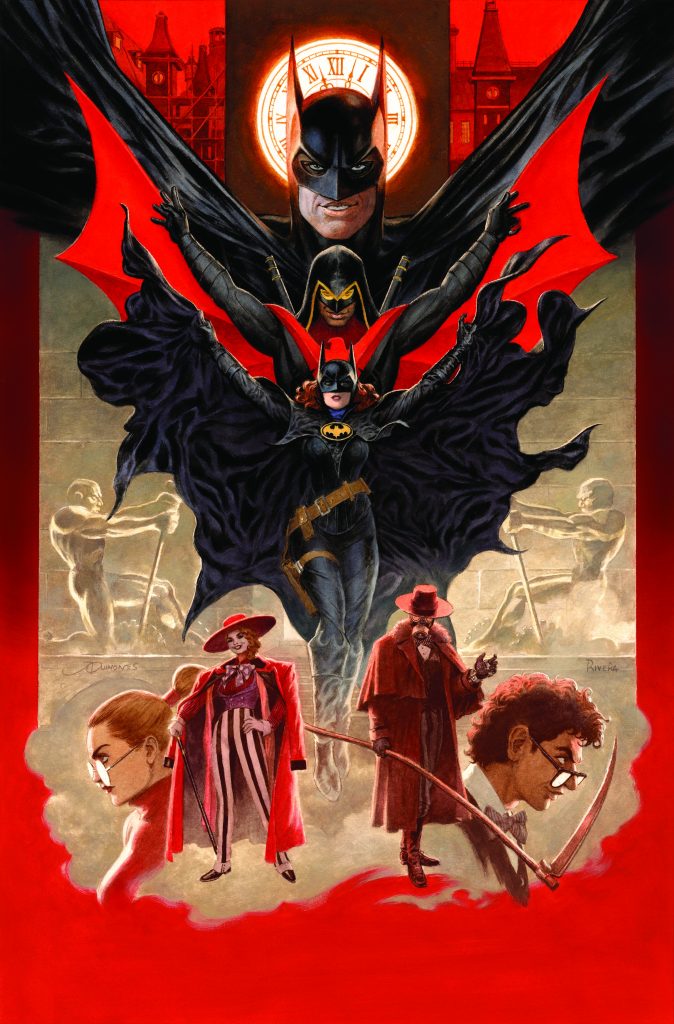 BatmanUniverse's tweet card. In this review of Batman '89: Echoes #6, we reach the finale of the epic series as Gotham finds itself in the grasp of citywide panic due to Scarecrow.