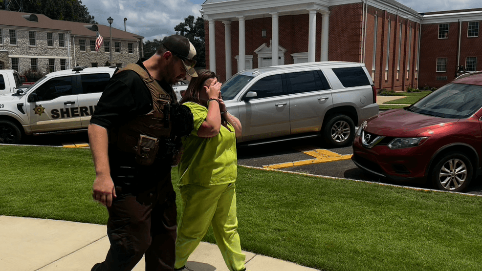 abc3340's tweet card. BIBB COUNTY, Ala. — Three suspects in a disturbing child trafficking investigation in Bibb County waived their right to a bond hearing during their first court