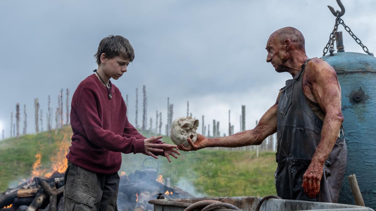 joshrothkopf's tweet card. Danny Boyle and Alex Garland have resurrected zombies — again — to kickstart an ungainly new trilogy that perks to life with the late entrance of Ralph Fiennes and Jack O'Connell.