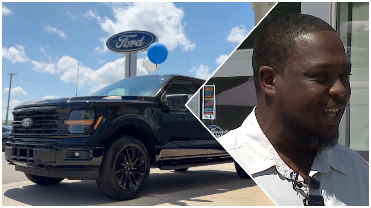 robmorse1776's tweet card. A deacon from Crosspointe Community Church in Wayne, who helped prevent a mass shooting last month, received a brand new Ford F-150 truck today from a local dealership.