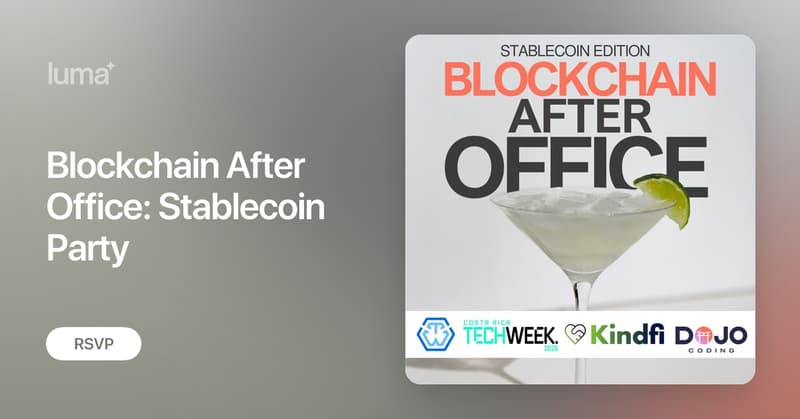 TechRebelWorld's tweet card. Acompáñanos durante CRTechWeek para una noche de networking, celebración y birras, donde KindFi y Trustless Work se unen para conmemorar tres hitos…