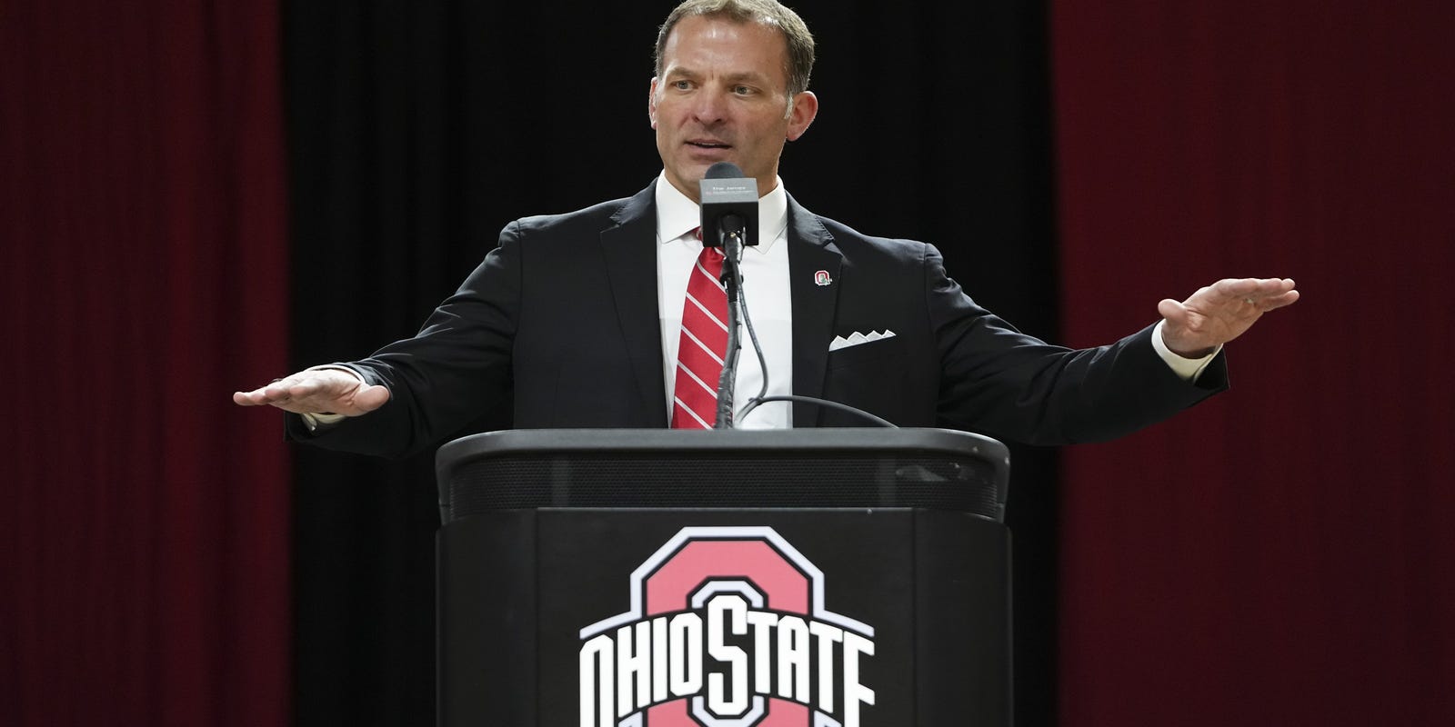 joeyrkaufman's tweet card. Ohio State athletic director Ross Bjork addressed the changes coming to college sports following the settlement of the House v NCAA case.