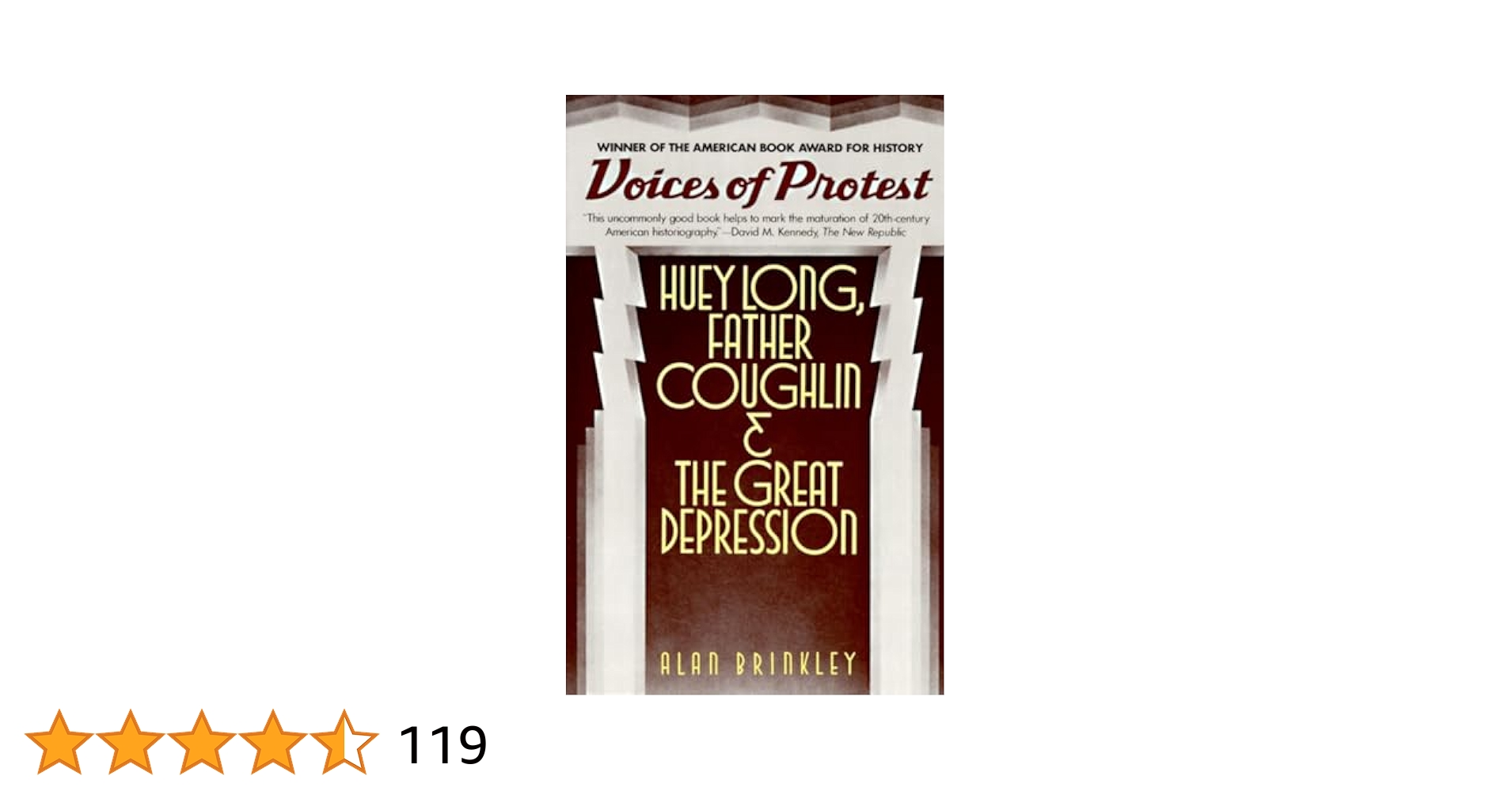 thedadlitpod's tweet card. The study of two great demagogues in American history--Huey P. Long, a first-term United States Senator from the red-clay, piney-woods country of nothern Louisiana; and Charles E. Coughlin, a...
