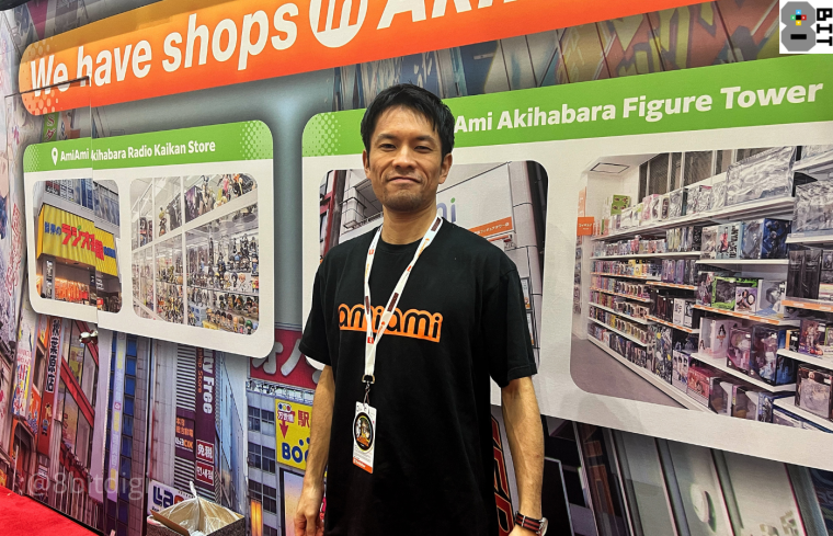 8bitdigi's tweet card. I had the opportunity to tour the AmiAmi booth at Anime Expo 2025, where I learned more about their latest collaborations and merchandise.