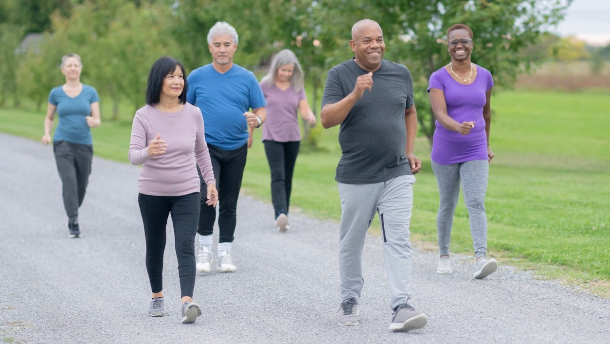 UChicagoMed's tweet card. Researchers at UChicago Medicine found that a slight increase in walking cadence led to meaningful improvements in physical function for older adults who were frail or at risk of becoming frail.