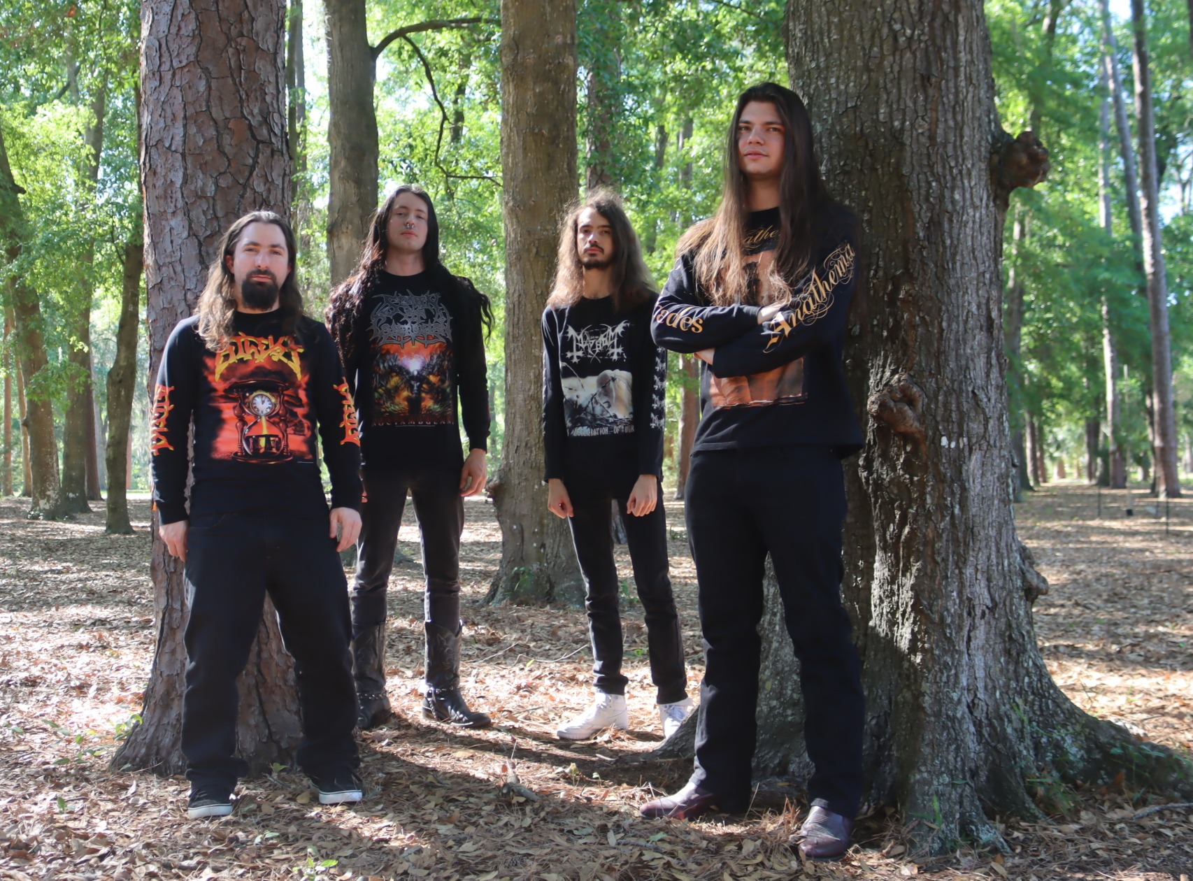 stormblastmag's tweet card. Jacksonville, Florida’s progressive thrash/death metal band Haxprocess releases debut album Beyond What Eyes Can See on July 25, 2025, via Transcending Obscurity Records.
