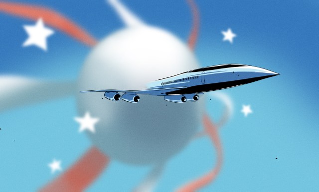 hackaday's tweet card. After World War II, as early supersonic military aircraft were pushing the boundaries of flight, it seemed like a foregone conclusion that commercial aircraft would eventually fly faster than sound…