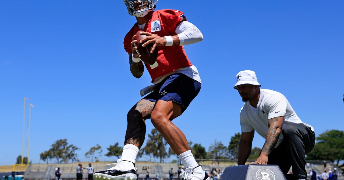 nflpress_digest's tweet card. There’s peace in the perspective of being a 10-year veteran — and it doesn’t hurt that Prescott isn’t negotiating a new deal this time around.