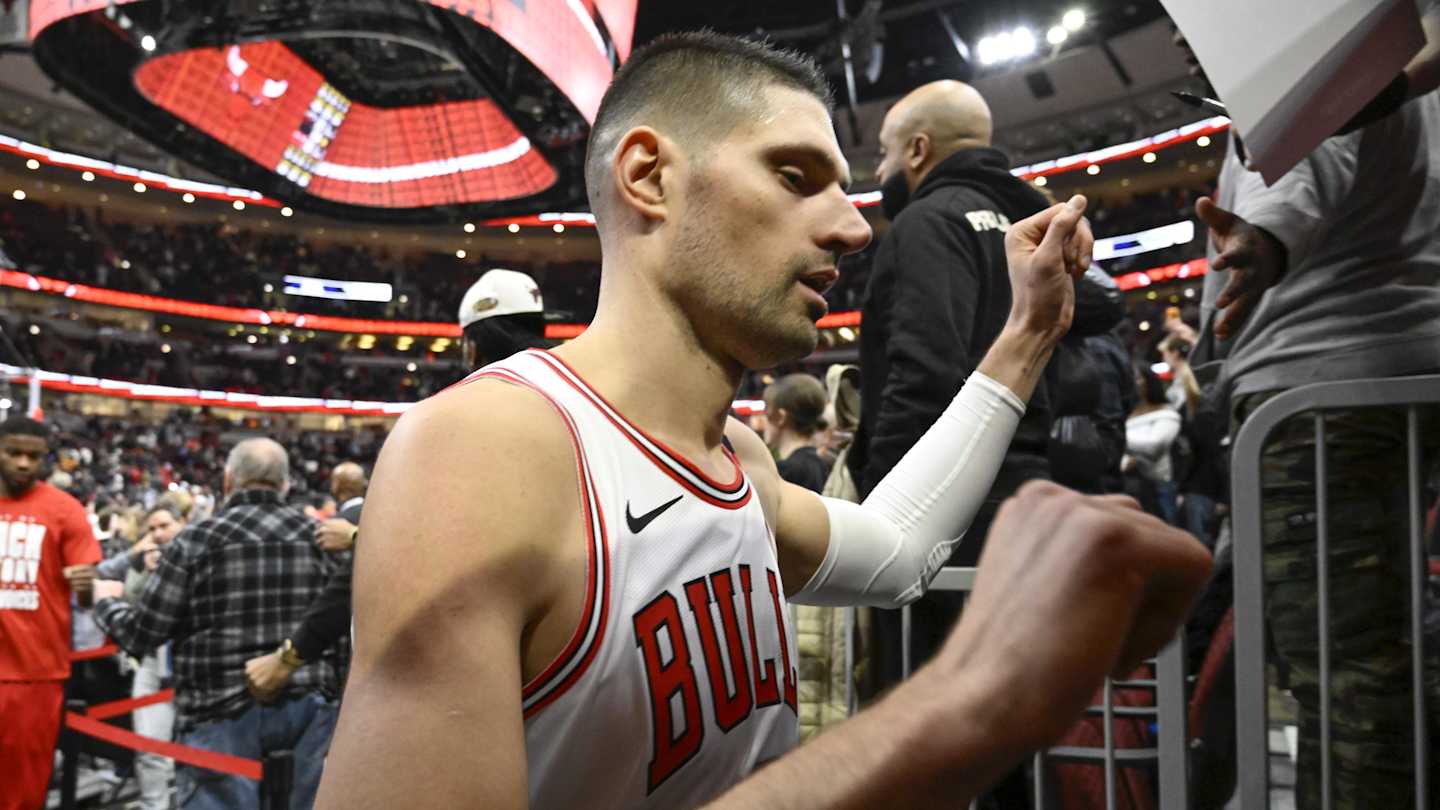 BullsAlerts's tweet card. Nikola Vucevic could be on the move from the Chicago Bulls.