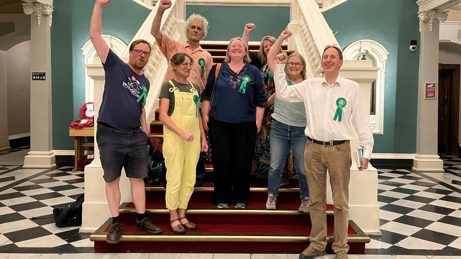 GreenGreenwich's tweet card. The Green Party has its first ever councillor in Greenwich after Tamasin Rhymes won the Shooters Hill by-election.
