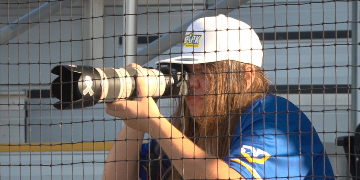 thecooldude52's tweet card. Hunter Sheppard travels across the state to shoot high school games but he hopes to one day take photos at the Division I level.