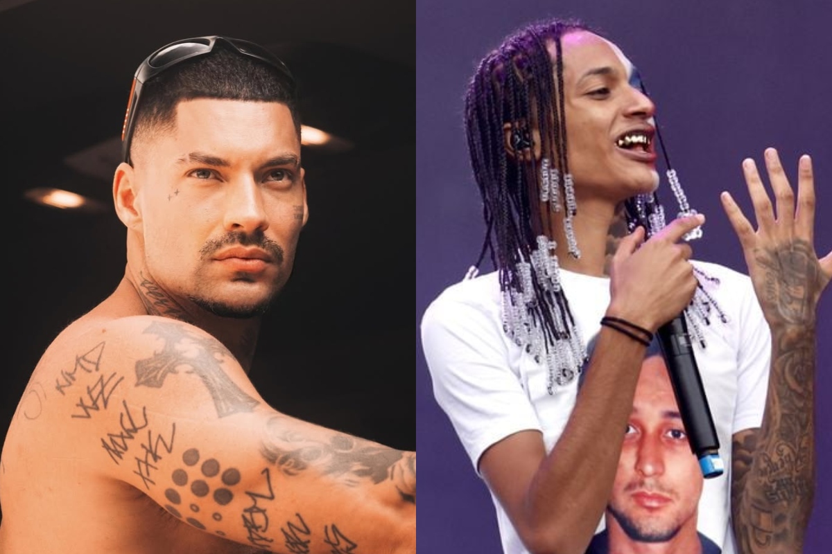OliveiraFabia_'s tweet card. O cantor Filipe Ret defendeu o rapper Oruam em postagem nas redes sociais e disse que o filho de Marcinho VP tem “talento acima da média”