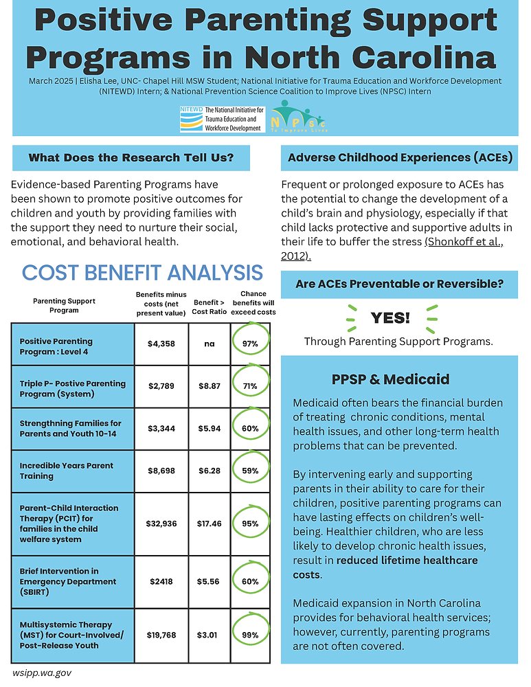 HealthyStepsZTT's tweet card. Evidence-based Parenting Programs have been shown to promote positive outcomes for children and youth by providing families with the support they need to nurture their social, emotional, and behavi...