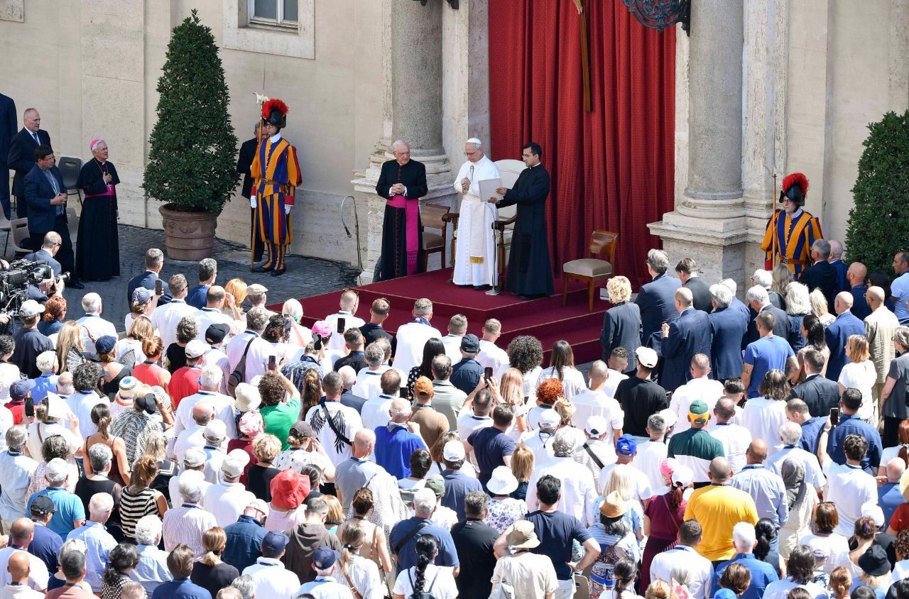 RUN_network_'s tweet card. Drugs and addiction are an “invisible prison” for their victims, Pope Leo XIV told to people marking the International Day against Drug Abuse and Illicit Trafficking on Thursday.