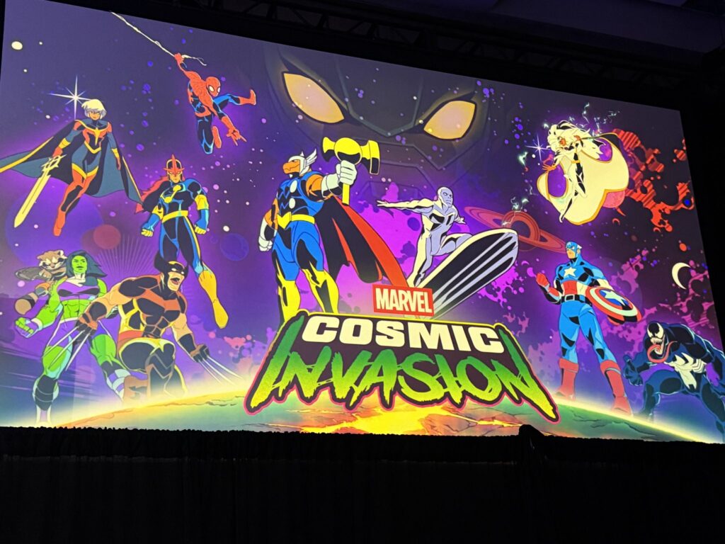 TOA_site's tweet card. MARVEL Cosmic Invasion Gains Two New Playable Characters in Surprise Reveal at San Diego Comic-Con