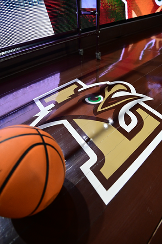 LehighWBB's tweet card. A story told with Adobe Express