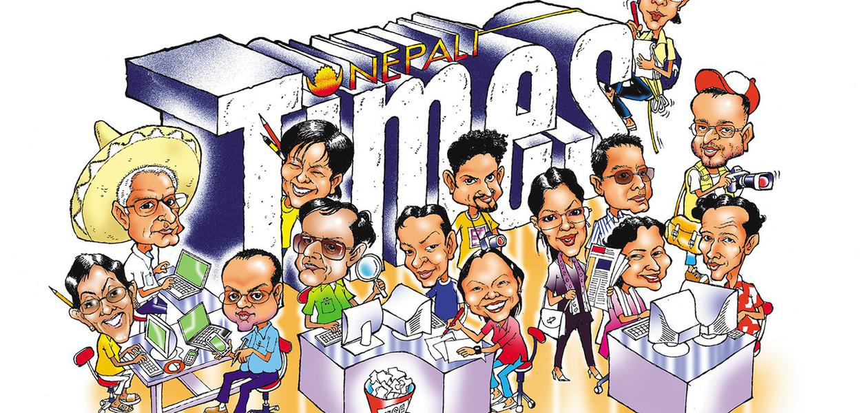 NepaliTimes's tweet card. Publisher's Note